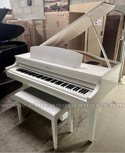 Yamaha-CLP695-White