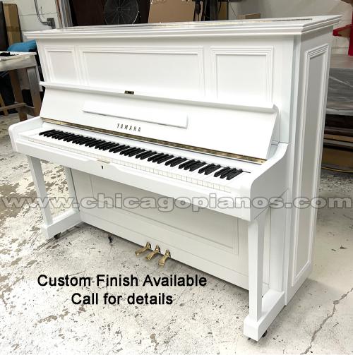 Yamaha-U1-Satin-White